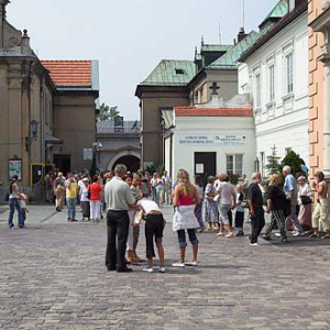 Dziedziniec Klasztoru na Jasnej Górze